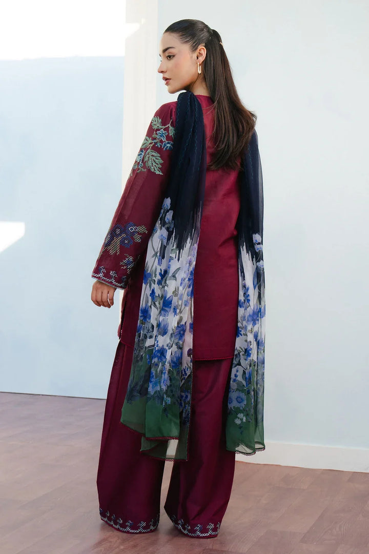 COCO DHANAK 3PC EMBROIDERED UNSTICHED ARTICLE BA-388